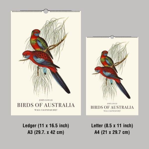 Bird Watching John Gould Wall Calendar