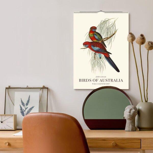 Bird Watching John Gould Wall Calendar