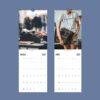 2027 wall calendar featuring vintage typewriter photography