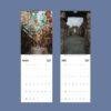 2027 Ireland wall calendar showing March and April pages