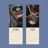 Record Player Wall Calendar