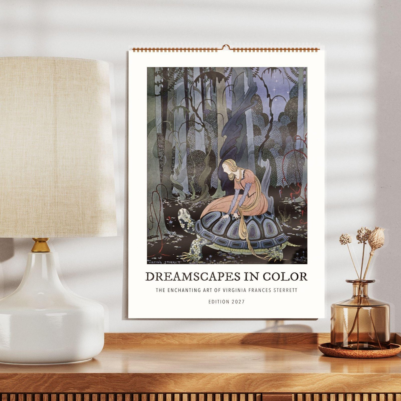 Dreamscapes in Color 2027 Virginia Frances Sterrett art calendar