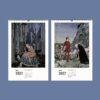 2027 wall calendar featuring vintage fairy tale illustrations
