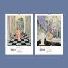 Two 2027 wall calendars with vintage fairy tale illustrations