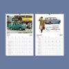 2027 wall calendar featuring vintage Austin Countryman car advertisements