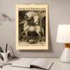 2027 Albrecht Dürer wall calendar featuring Renaissance horse engraving