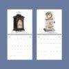 2027 wall calendar featuring antique clocks from Vienna Museum