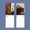 2027 wall calendar featuring classic painting artwork for March April