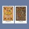 2027 wall calendar showing September and October with colorful artwork