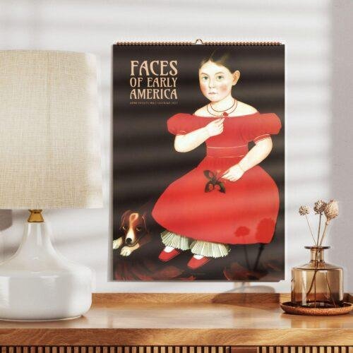Faces of Early America Ammi Phillips 2027 wall calendar