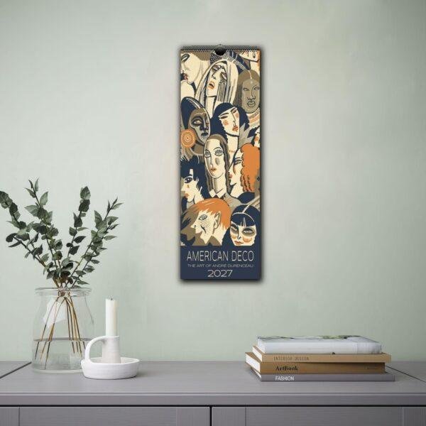 American Deco 2027 wall calendar featuring André Durenceau artwork