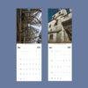 2027 wall calendar featuring abandoned places photography