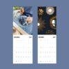 November and December 2027 wall calendars with artistic photos