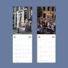 2027 wall calendar showing May and June Amsterdam scenes