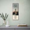 Timeless Italy 2027 wall calendar displayed in minimalist home decor