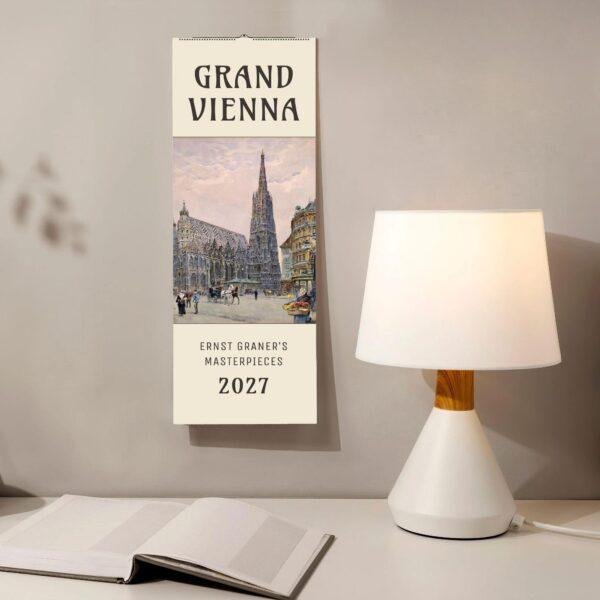 Grand Vienna 2027 wall calendar featuring Ernst Graner masterpieces