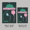 Visual Voyage 2027 wall calendar in two sizes