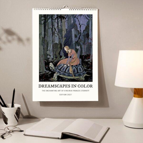 Dreamscapes in Color 2027 wall calendar featuring Virginia Frances Sterrett art