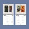 2027 wall calendar showing January and February months