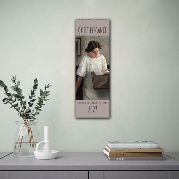 2027 Quiet Elegance wall calendar featuring Carl Holsøe artwork