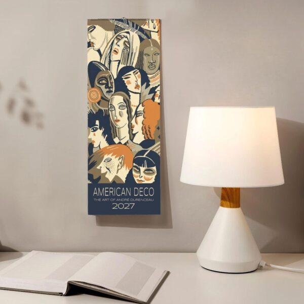 American Deco 2027 wall calendar featuring André Durenceau artwork