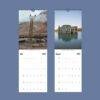 2027 wall calendar featuring abandoned places photography