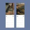 2027 wall calendar featuring Italy photos for July and August