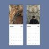 2027 wall calendar featuring Italy travel photos November December