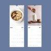 2027 wall calendar featuring chocolate chip cookie photography
