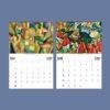 2027 wall calendar May and June with colorful cubist artwork