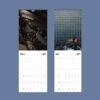 2027 Harley-Davidson wall calendar showing March and April