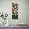 Art Deco Elegance calendar hanging on green wall