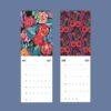 2027 wall calendar showing May and June floral artwork