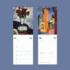 2027 wall calendar featuring August Macke expressionist paintings