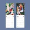 2027 wall calendar featuring August Macke expressionist paintings