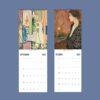 2027 wall calendar featuring August Macke artwork for fall months
