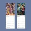 2027 wall calendar featuring August Macke expressionist paintings
