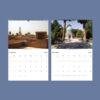 2027 wall calendar featuring Iranian architectural landmarks