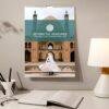 2027 wall calendar featuring Iran mosque and woman in chador
