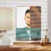 2027 wall calendar featuring Syrian musician with qanun instrument
