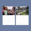 2027 wall calendar showing March and April pages with Syria photos