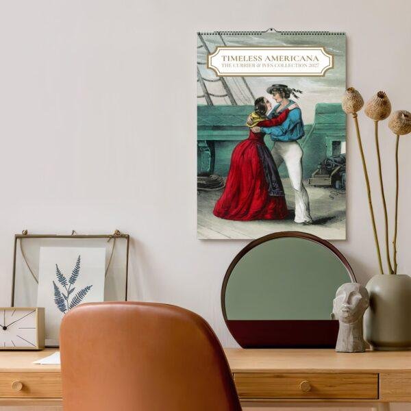 Timeless Americana Currier and Ives 2027 wall calendar