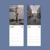 2027 wall calendar featuring acrobatic poses for September and October