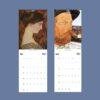2027 wall calendar featuring Ernest Bieler artwork for May and June
