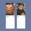 2027 wall calendar featuring Ernest Biéler artwork for September October