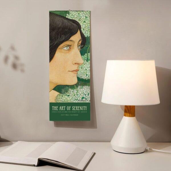 2027 Art of Serenity wall calendar featuring Ernest Bieler artwork