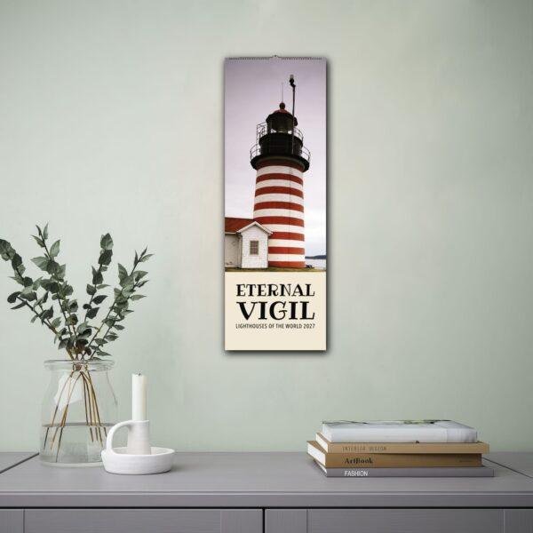 Eternal Vigil Lighthouses of the World 2027 wall calendar