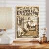 Vintage circus 2027 wall calendar with lion tamer image