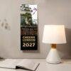 2027 Cheers London Classic British Pubs wall calendar