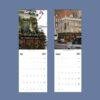 2027 wall calendar featuring London pubs July and August